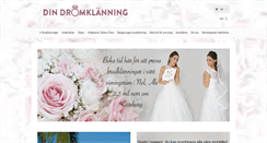 Desktop Screenshot of dindromklanning.se